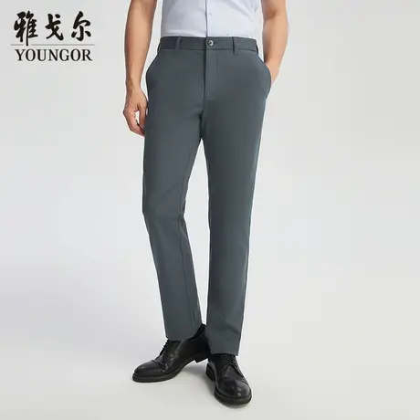 【商场同款】雅戈尔男士长裤春季新款官方商务休闲上班穿长裤男商品大图
