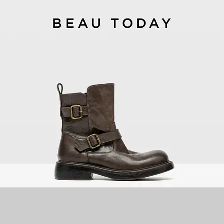 【佳雪佳敏】BeauToday厚底时装靴英伦风短靴商品大图