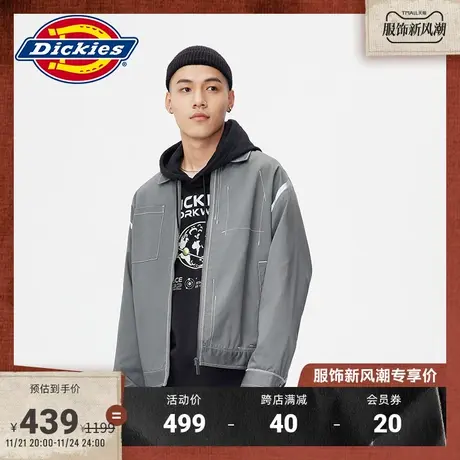 Dickies 春夏工装宽松廓形夹克 多口袋休闲外套图片