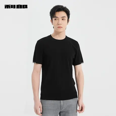 【商场同款】利郎官方 针织短袖T恤男士2025夏男装25XTX5021/2/3S商品大图