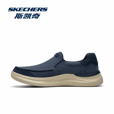 Skechers/斯凯奇斯凯奇男鞋一脚蹬健步鞋2025新款秋季潮流休闲鞋商品大图