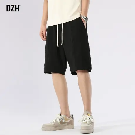 男士黑色运动短裤休闲宽松五分裤男夏季潮牌卫裤跑步篮球裤大裤衩商品大图