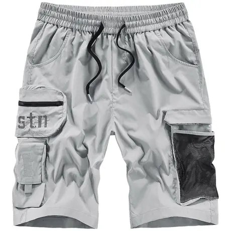 VIP工装短裤男夏季潮牌机能风休闲五分裤宽松速干运动篮球裤薄款商品大图