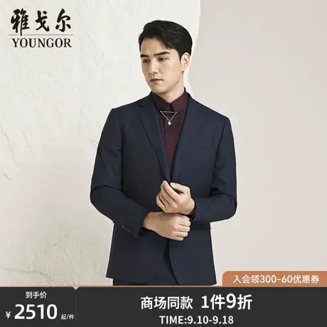【商场同款】雅戈尔男士西服秋冬新款官方商务休闲西装外套S3883商品大图