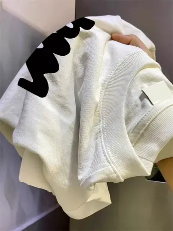 美式复古短袖正肩t恤女夏季显瘦修身辣妹宽松显瘦上衣设计感小众商品大图