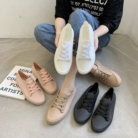 雨鞋女雨靴水鞋防滑时尚外穿2024新款短筒胶鞋轻便成人网红日系夏商品大图