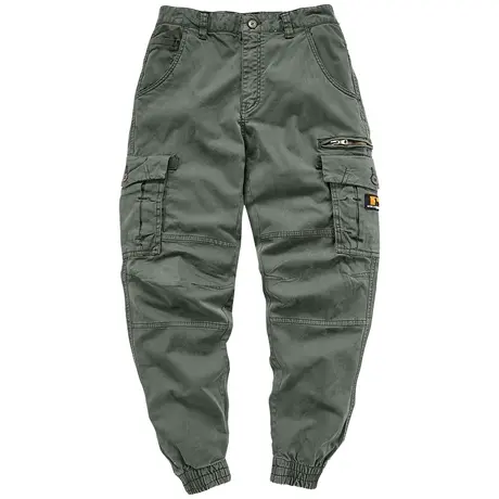 VIP裤子男春秋新款工装裤男士潮牌束脚裤宽松百搭多口袋休闲长裤商品大图