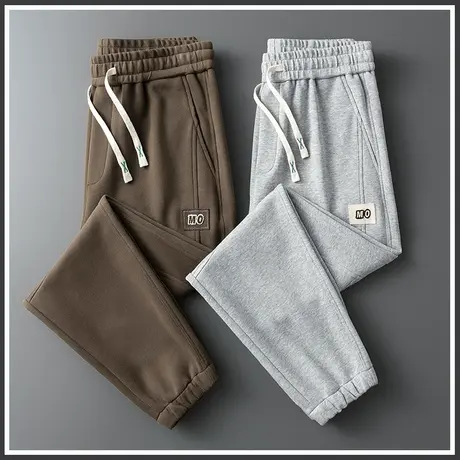 秋冬款高端束脚卫裤秋季2023年新款男生宽松紧腰潮牌休闲裤子秋装商品大图