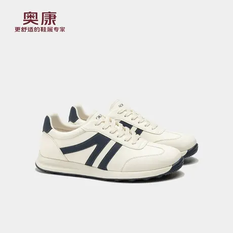 奥康 男鞋2025秋季新品潮流休闲鞋时尚德训透气阿甘鞋门店发货商品大图