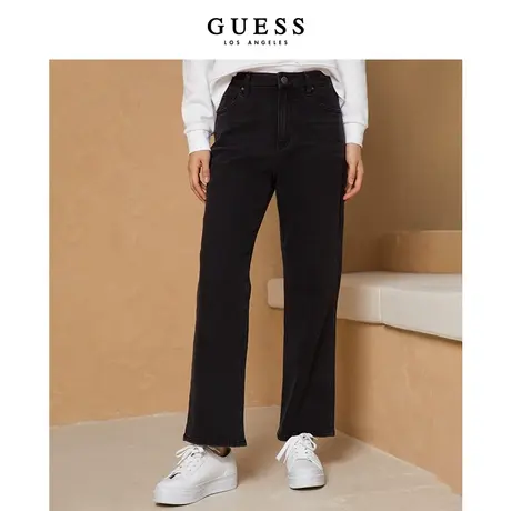 【38上新季】GUESS女士时尚休闲宽松舒适极简直筒牛仔裤商品大图