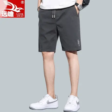 夏天休闲短裤男夏季薄款五分裤男士宽松2025新款潮流5分中裤男款图片