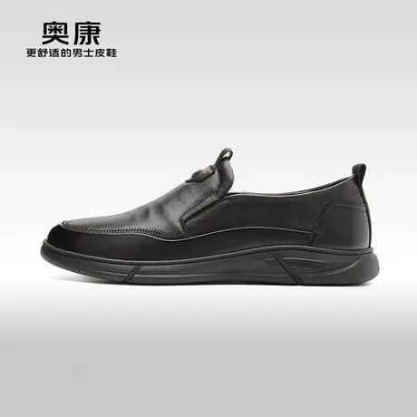 【门店发货】奥康男鞋2023秋季新款低帮商务休闲软底舒适耐磨鞋商品大图