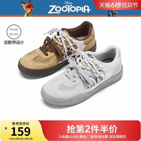 【迪士尼系列】热风平底德训鞋女2025年秋季新款轻便运动休闲鞋子商品大图