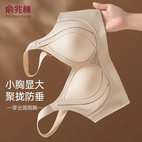 『提拉塑形』内衣女小胸聚拢无痕软支撑调整型收副乳防下垂文胸罩商品大图
