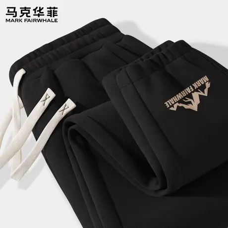 马克华菲裤子男2025新款春秋季简约休闲裤男士运动束脚卫裤男款X商品大图