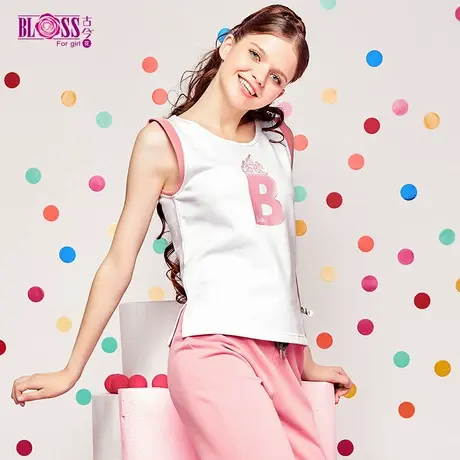 BLOSS/古今花内衣柔软舒适甜美可爱休闲家居服套装女士外穿图片
