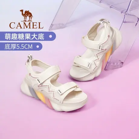 【非卖品】星云软糖凉鞋女2021年夏季新款休闲厚底松糕运动老爹沙商品大图