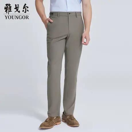 雅戈尔奥莱 商场同款男士长裤秋季新款官方商务休闲长裤男图片