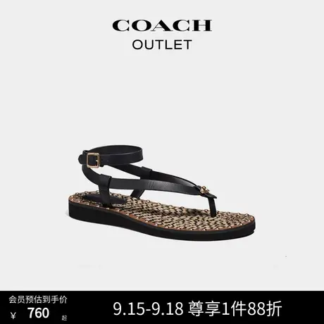 COACH/蔻驰奥莱女士GRACEY凉鞋图片