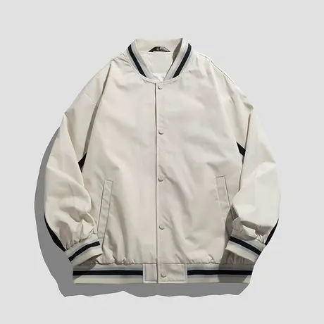 秋冬季防风防水条纹速干跑步训练运动夹克外套男士外穿2023年新款图片