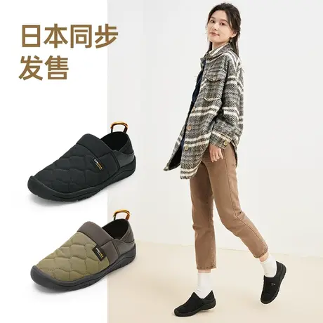 Pansy日本女鞋运动休闲户外旅游踩跟两穿轻便舒适防滑妈妈鞋春商品大图