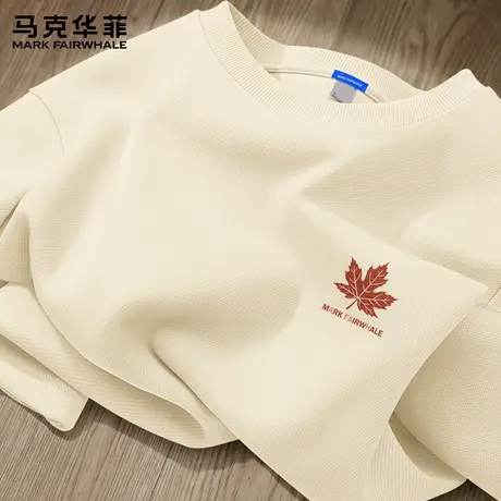 马克华菲美式复古卫衣男2025新款秋季ins潮牌宽松男士长袖上衣服X图片