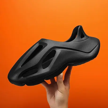 夏季雨鞋男款时尚钓鱼水鞋男士凉鞋厨房户外溯溪涉水鞋洗车防水鞋商品大图