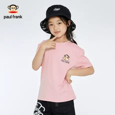 大嘴猴童装男女童短袖t恤2023年夏季新品半袖中大儿童上衣体恤商品大图