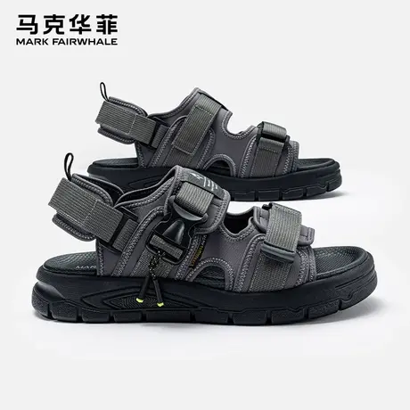 马克华菲正品爸爸凉鞋男外穿开车两用登山徒步涉水钓鱼防滑沙滩鞋商品大图
