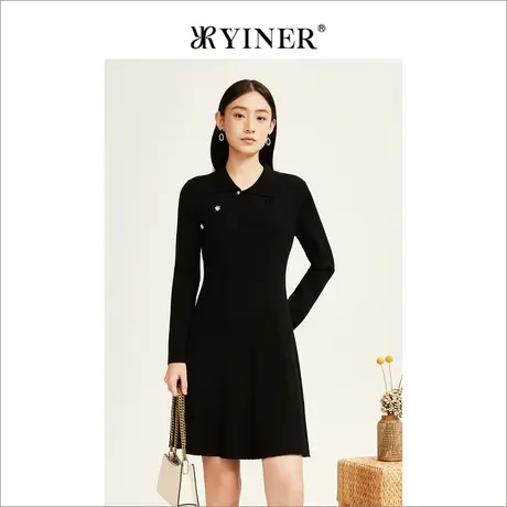 *【摩登中式】YINER音儿线上专选女装冬季连衣裙图片