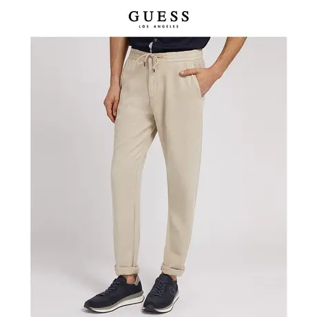 【38上新季】GUESS男士抽绳直筒休闲裤商品大图