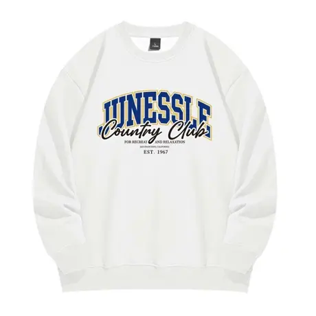 时尚百搭潮牌青少年卫衣秋冬款加绒卫衣男保暖高档男士休闲卫衣图片