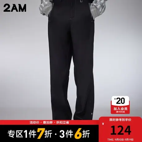 卡宾潮牌2AM直筒休闲裤潮流时尚街头长裤商品大图