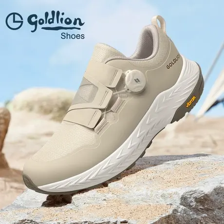 Goldlion/金利来运动鞋男四季款2025男士户外休闲鞋轻质软底布鞋商品大图