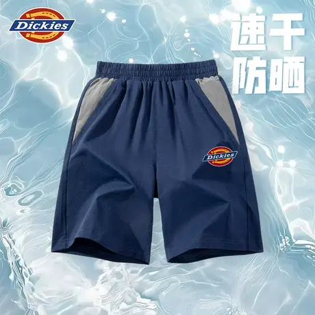 Dickies童装男童裤子夏季儿童速干运动短裤男孩防晒训练五分裤薄A图片