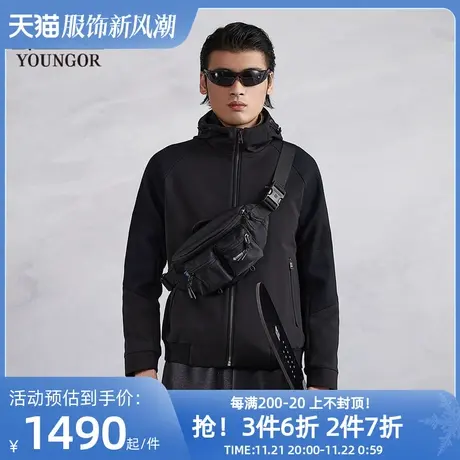 【商场同款】雅戈尔男士夹克春季新款官方商务休闲夹克外套S3357图片