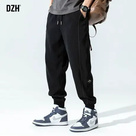 男士休闲裤男春夏款潮流宽松束脚裤子男潮ins高街男裤秋季束脚裤商品大图