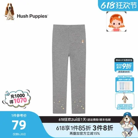 暇步士童装女童打底裤春秋装新款大童休闲裤弹力女宝宝儿童长裤商品大图