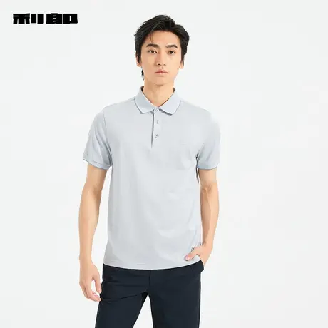 【商场同款】利郎官方短袖polo衫男2025夏翻领商务T恤25XTX3811Y图片