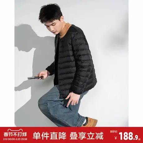 唐狮秋冬轻薄新款户外休闲保暖时尚内搭轻便保暖百搭内胆羽绒服商品大图