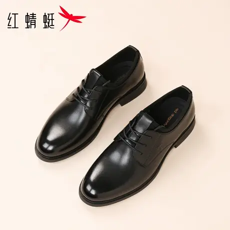 红蜻蜓男鞋冬季新款鞋子男士商务正装休闲皮鞋男真皮牛皮新郎结婚商品大图
