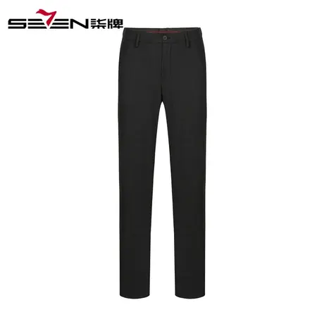 柒牌男装夏季西裤商务时尚西服裤子男士办公休闲直筒修身长裤子图片