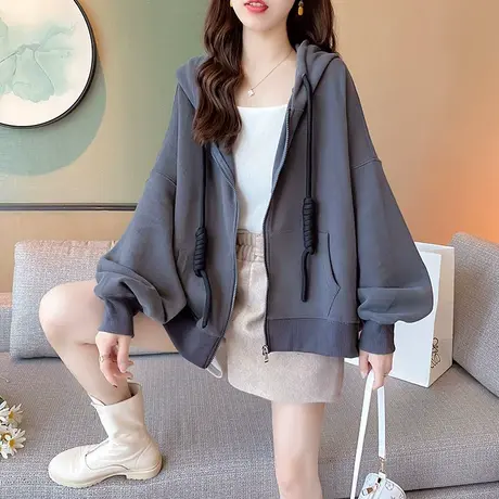 卫衣2024年新款女装韩版春秋季春款春装宽松女士薄款上衣外套爆款商品大图