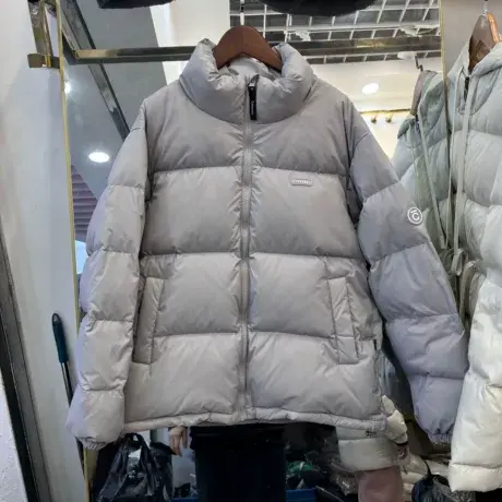 享永子立领加厚90白鸭绒羽绒服女宽松显瘦面包服秋冬外套2022新款图片