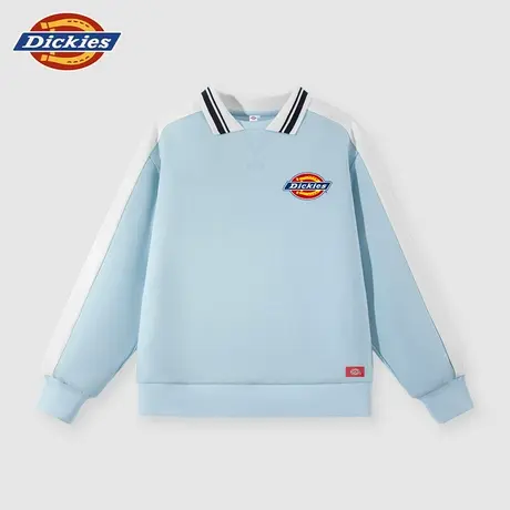 Dickies童装男童卫衣女孩2025新款运动上衣儿童秋季撞色拼接衣服A图片