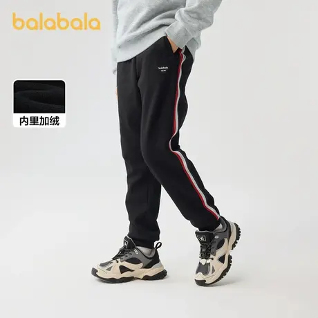 巴拉巴拉童装男童裤子儿童加绒小童宝宝女童中大童潮秋冬2025新款商品大图