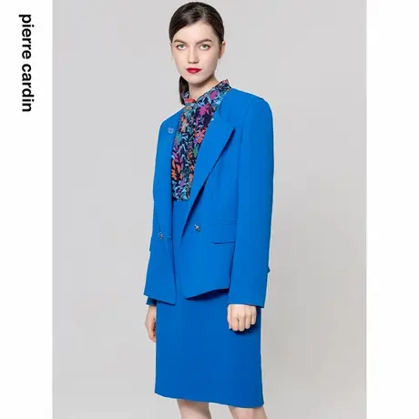 【皮尔卡丹女装】年秋季通勤职业高频干练西服【专柜正品】图片