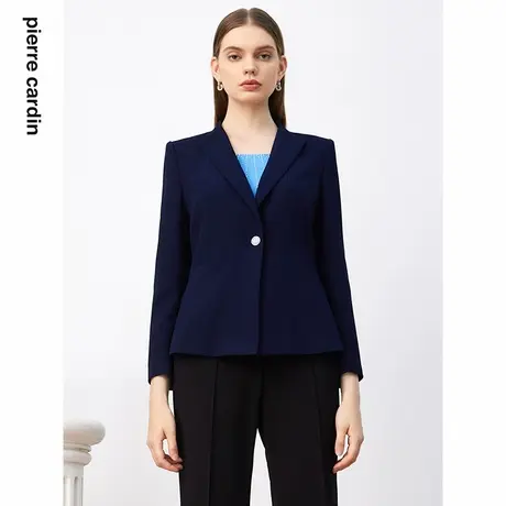 【皮尔卡丹女装】通勤小众修身干练西服上衣【专柜正品】图片