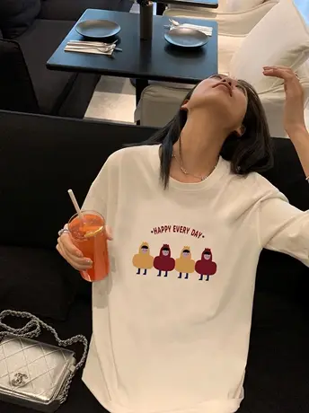 加大码短袖t恤女2023新款上衣设计感小众女学生仿棉夏季半袖Y图片