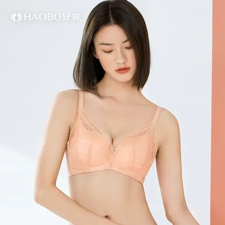 小胸聚拢收副乳上托胸罩女小胸显大漫画胸上薄下厚胸罩DF2206商品大图